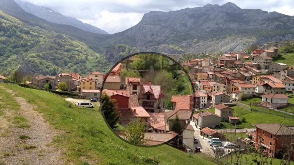 Hotel Rural Pena Castil Sotres Buitenkant foto